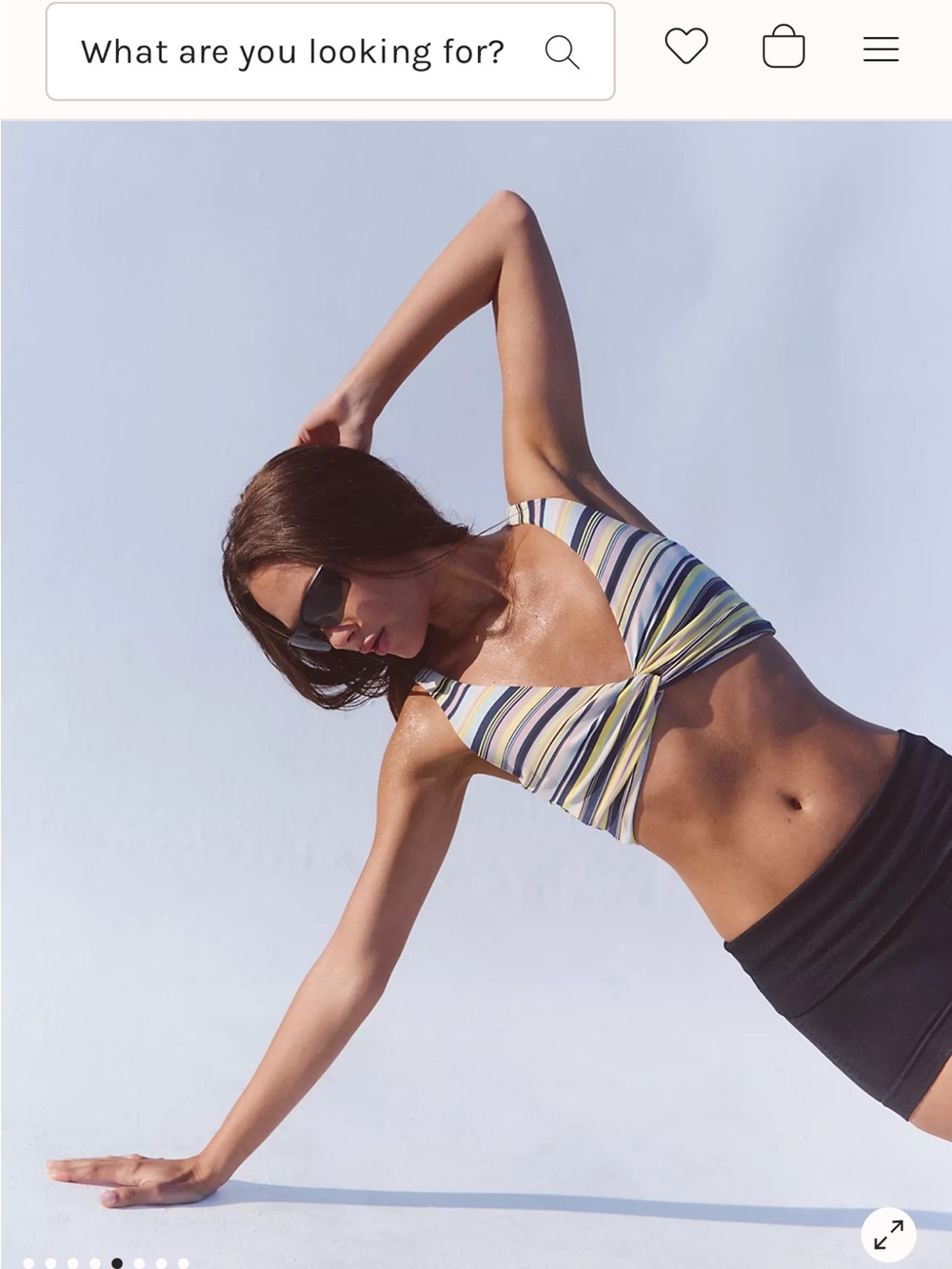FP Movement reversible twist front sports bra NWT size XS retail $68 - Picture 5 of 7